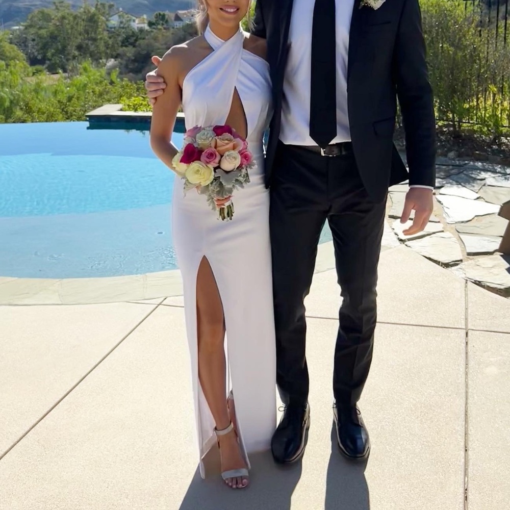 White Gown - Amanda Uprichard X Revolve